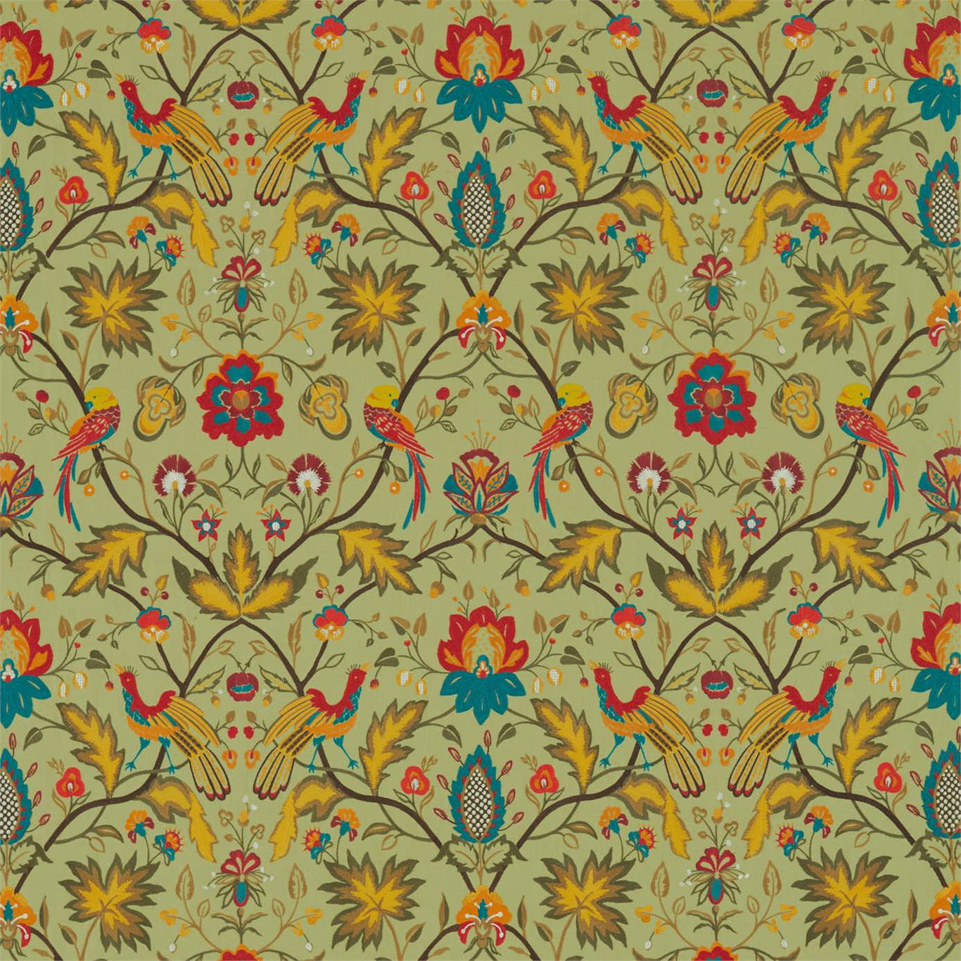 Ткань Oiseaux paradis embroidery от Zoffany