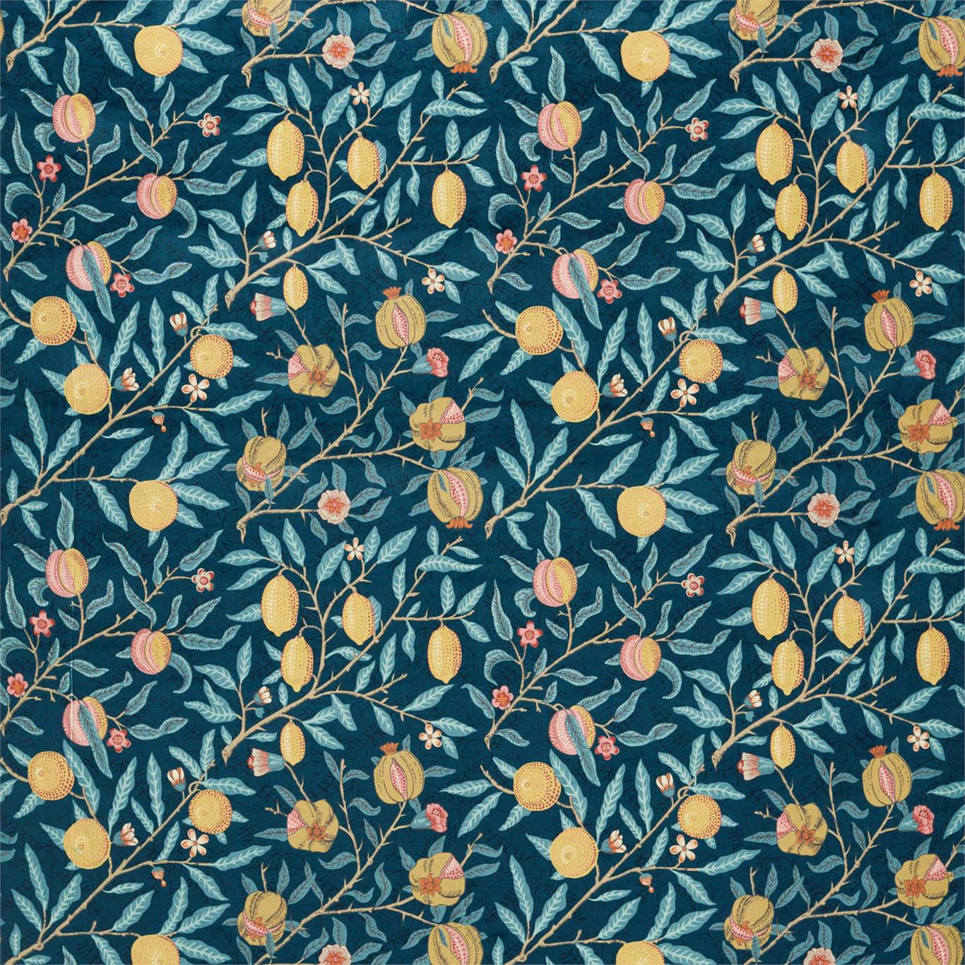 Ткань Fruit velvet от Morris & Co
