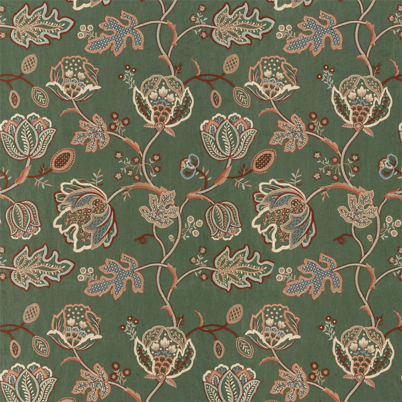 Ткани Morris & Co | Купить ткань Theodosia embroidery от Morris & Co из  новой коллекции 2019 года на сайте официального дистрибьютора GLUTS