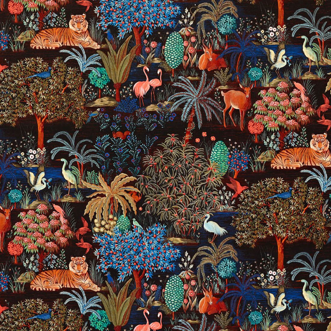 Ткань Le jardin du palais velours от Pierre Frey