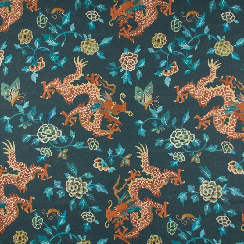 Ткань Happy dragons от Travers