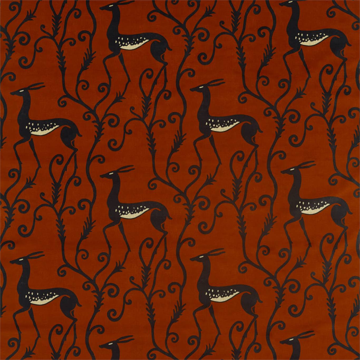 Ткань Deco deer velvet от Zoffany
